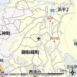 長崎県長崎市御船蔵町15-56周辺の地図