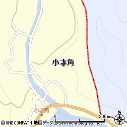 高知県幡多郡大月町小才角周辺の地図
