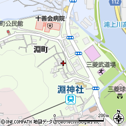 長崎県長崎市淵町11周辺の地図
