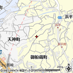 長崎県長崎市御船蔵町17-41周辺の地図