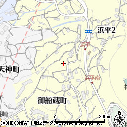 長崎県長崎市御船蔵町18-6周辺の地図