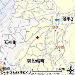 長崎県長崎市御船蔵町17周辺の地図