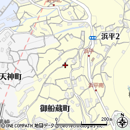 長崎県長崎市御船蔵町15-38周辺の地図