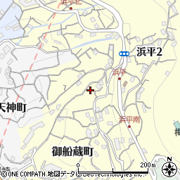 長崎県長崎市御船蔵町15-42周辺の地図