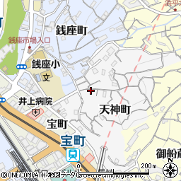 長崎県長崎市天神町5-10周辺の地図