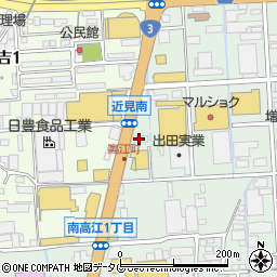 清田自動車周辺の地図