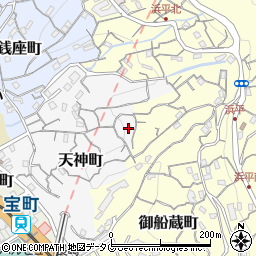 長崎県長崎市天神町9-10周辺の地図