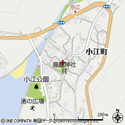 長崎県長崎市小江町周辺の地図