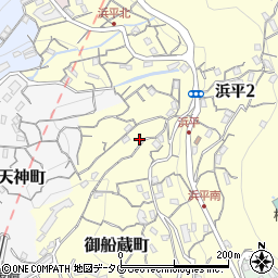 長崎県長崎市御船蔵町17-32周辺の地図