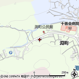 長崎県長崎市淵町30-2周辺の地図