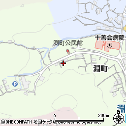 長崎県長崎市淵町30-5周辺の地図