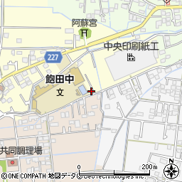 熊本県熊本市南区孫代町57周辺の地図
