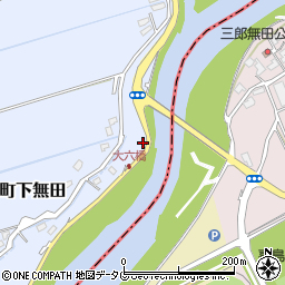熊本県熊本市東区画図町大字下無田332周辺の地図
