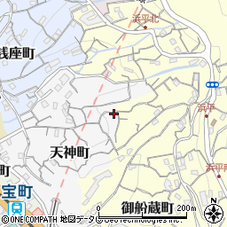 長崎県長崎市天神町9-12周辺の地図