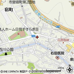 長崎県長崎市宿町197周辺の地図