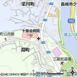 長崎県長崎市淵町5-5周辺の地図
