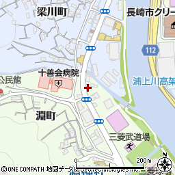 長崎県長崎市淵町2-28周辺の地図