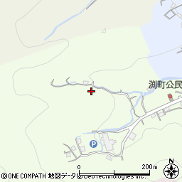 長崎県長崎市淵町25周辺の地図