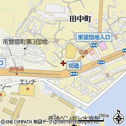 長崎県長崎市田中町53周辺の地図