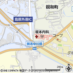 長崎県島原市親和町2672周辺の地図