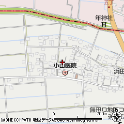 永田獣医科周辺の地図
