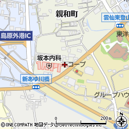 長崎県島原市親和町2670周辺の地図