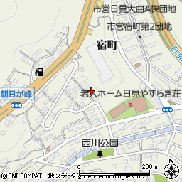 長崎県長崎市宿町617周辺の地図