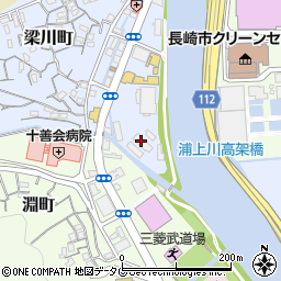 長崎酸素株式会社周辺の地図