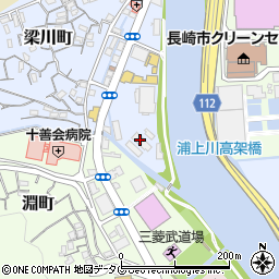 長崎酸素株式会社周辺の地図