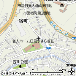 長崎県長崎市宿町606周辺の地図