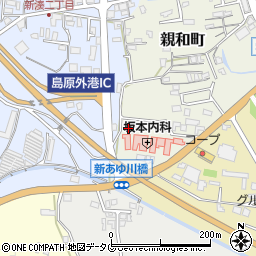長崎県島原市親和町2671周辺の地図