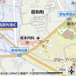 長崎県島原市親和町2667-12周辺の地図