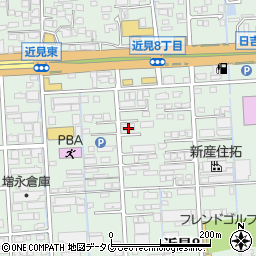有限会社九州ライフ企画周辺の地図
