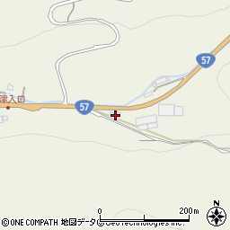 長崎県雲仙市小浜町富津3780周辺の地図