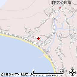 長崎県諫早市飯盛町川下1185周辺の地図