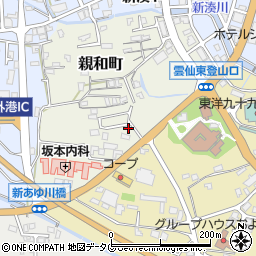 長崎県島原市親和町2662-6周辺の地図