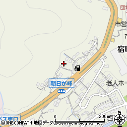 長崎県長崎市宿町周辺の地図