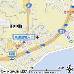 長崎県長崎市田中町170周辺の地図