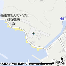 株式会社早瀬鉄工所　小江工場周辺の地図
