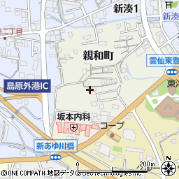長崎県島原市親和町2659周辺の地図