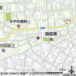 熊本県熊本市南区砂原町20-3周辺の地図