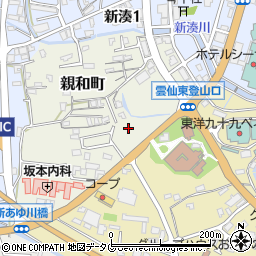 長崎県島原市親和町3557周辺の地図