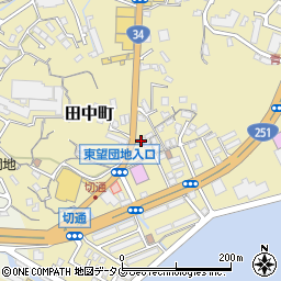 田川商会自動車整備工場周辺の地図