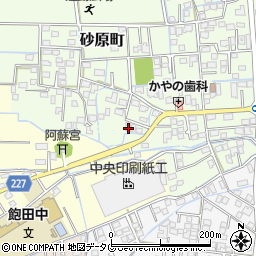 熊本県熊本市南区砂原町1094-3周辺の地図