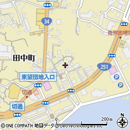 長崎県長崎市田中町178周辺の地図