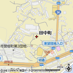 長崎県長崎市田中町112周辺の地図