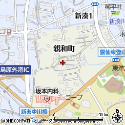 長崎県島原市親和町2636-5周辺の地図