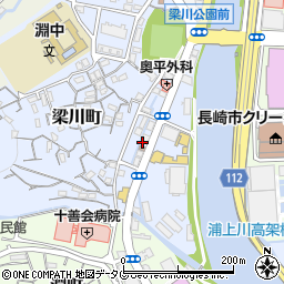 日本共産党　長崎県南部地区委員会周辺の地図
