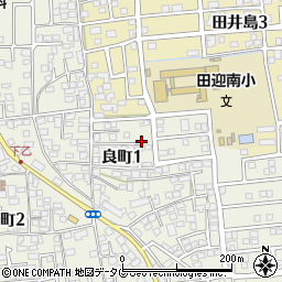 〒862-0969 熊本県熊本市南区良町の地図