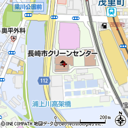 長崎市クリーンセンター長崎市保健環境試験所周辺の地図